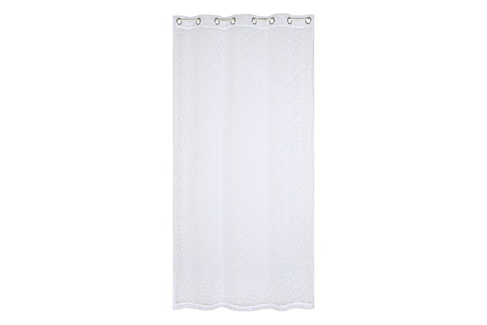 DKD Home Decor Cortina Basicos White23 Blanco 260 x 140 cm