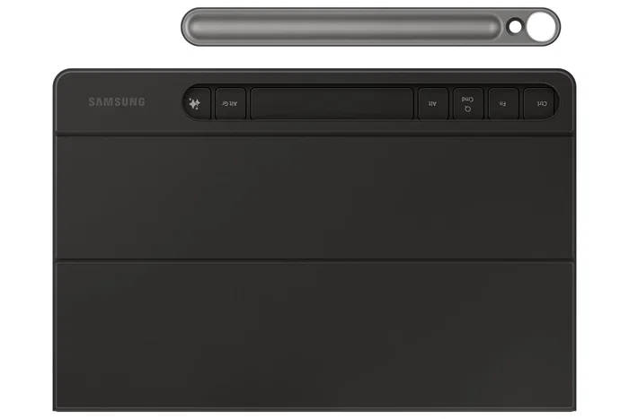 Samsung Book Cover Keyboard Slim con Galaxy AI Key para Galaxy Tab S9/S9 FE/S10 FE/S10 Lite, Negro