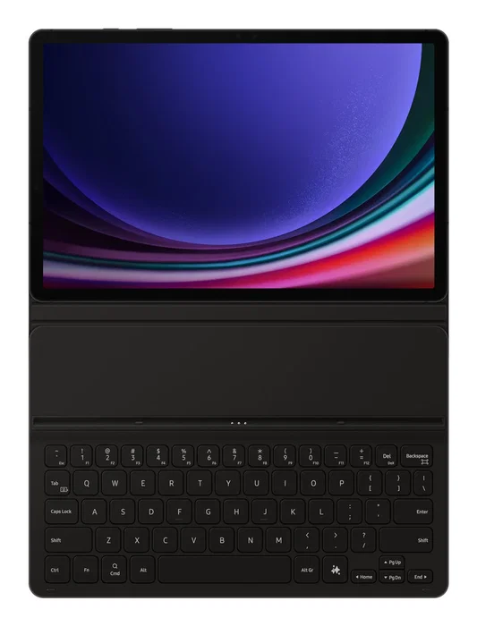 Samsung Book Cover Keyboard Slim con Galaxy AI Key para Galaxy Tab S9/S9 FE/S10 FE/S10 Lite, Negro