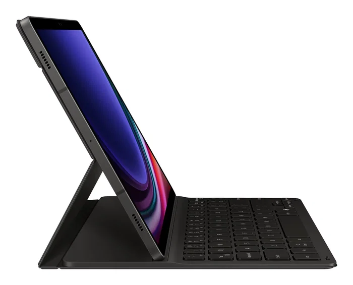 Samsung Book Cover Keyboard Slim con Galaxy AI Key para Galaxy Tab S9/S9 FE/S10 FE/S10 Lite, Negro
