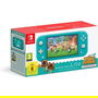 Nintendo Switch Lite Azul Turquesa SWLITE AT ANI + Juego Animal Crossing New Horizons