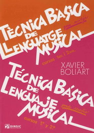TÉCNICA BÁSICA LLENGUATGE MUSICAL, Xavier Boliart Ponsa - DINSIC PUBLIC.