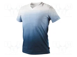 NEO TOOLS Camiseta T-shirt DENIM Blanco-Azul XXL