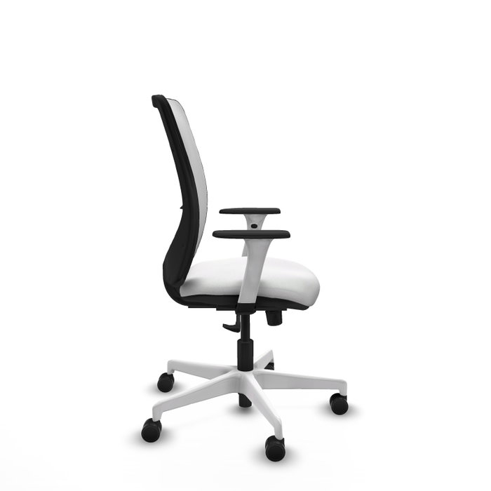 PIQUERAS Y CRESPO Silla de oficina Zulema con mecanismo Sincro en Blanco PIQUERAS Y CRESPO Silla de oficina Zulema con mecanismo Sincro en Blanco