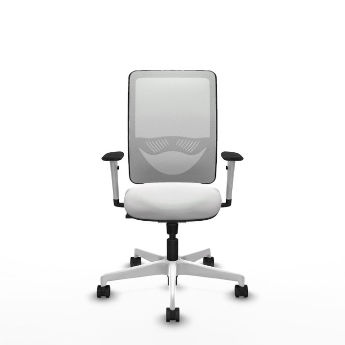 PIQUERAS Y CRESPO Silla de oficina Zulema con mecanismo Sincro en Blanco PIQUERAS Y CRESPO Silla de oficina Zulema con mecanismo Sincro en Blanco