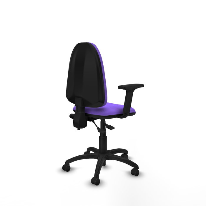 PIQUERAS Y CRESPO Silla de oficina Aýna Lila con Brazos 2D PIQUERAS Y CRESPO Silla de oficina Aýna Lila con Brazos 2D