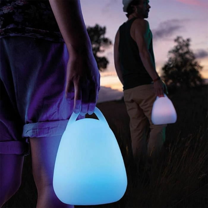 Lumisky Lámpara portátil inalámbrica LED LIBERTY C25 - Blanco y multicolor Lumisky Lámpara portátil inalámbrica LED LIBERTY C25 - Blanco y multicolor
