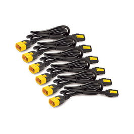 APC Cable de Alimentación 1.8m AP8706S-WW - 6x Conectores C13/C14 10A IEC para Equipos Informáticos Negro