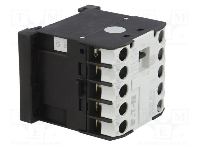 EATON ELECTRIC Contactor DILER 4-polar 12VDC 6A NC + 3NA