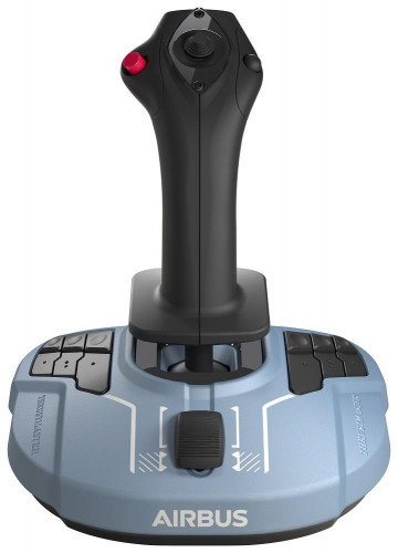 Thrustmaster TCA Sidestick Airbus Edition Palanca de Mando PC Negro Azul 2960844