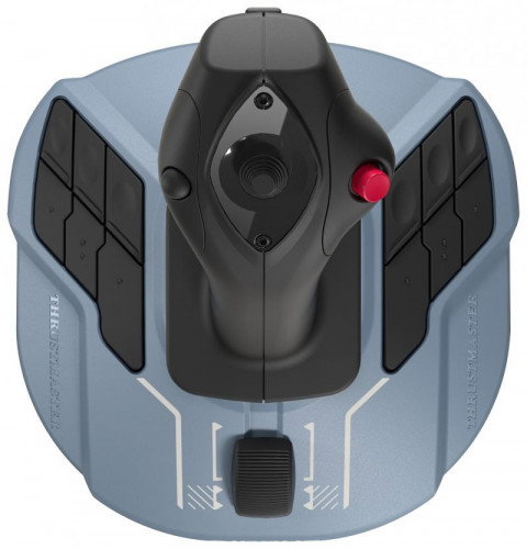 Thrustmaster TCA Sidestick Airbus Edition Palanca de Mando PC Negro Azul 2960844