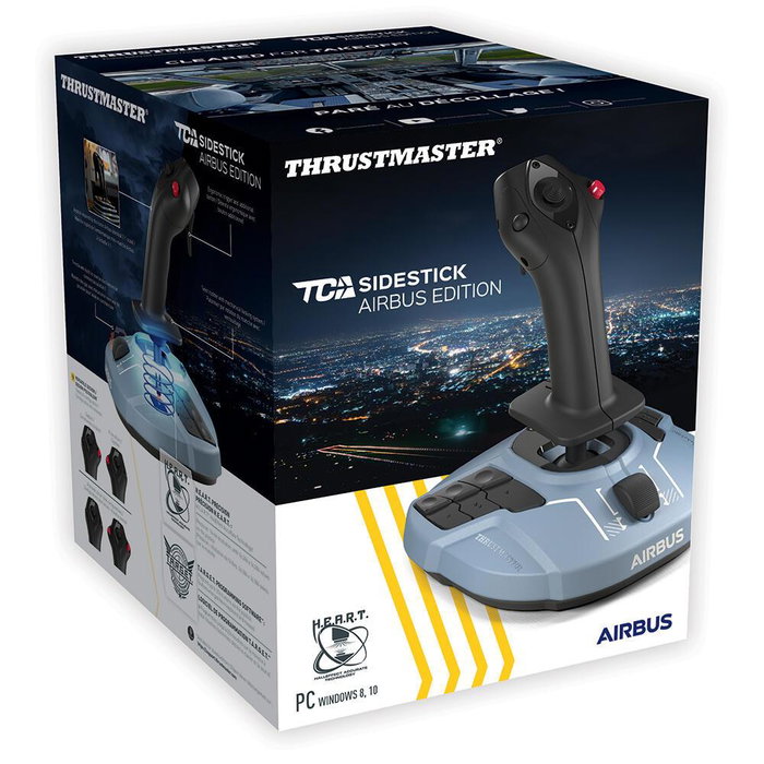 Thrustmaster TCA Sidestick Airbus Edition Negro y Azul Thrustmaster TCA Sidestick Airbus Edition Negro y Azul