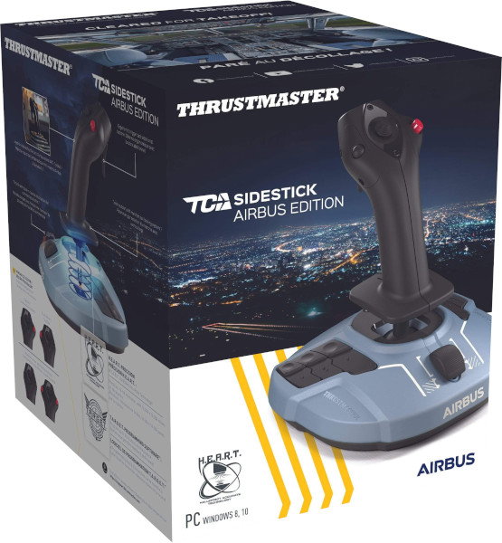 Thrustmaster TCA Sidestick Airbus Edition Negro y Azul Thrustmaster TCA Sidestick Airbus Edition Negro y Azul