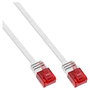 Sonstige InLine 71602W Patchkabel flach U/UTP Cat6 blanco 2m