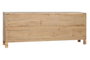 DKD Home Decor Mueble TV Masako Oriental Natural y Negro