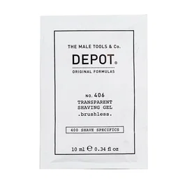 Depot 400 Shave Specifics No. 406 Gel de afeitar con mentol, 10 ml