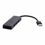 TNB FIRST Hub 4x USB-A 2.0 Negro