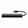 TNB FIRST Hub 4x USB-A 2.0 Negro