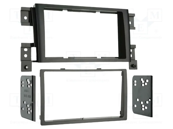 ACV Bastidor de montaje de radio para Suzuki Grand Vitara 2005-2012 2 DIN negro ACV Bastidor de montaje de radio para Suzuki Grand Vitara 2005-2012 2 DIN negro