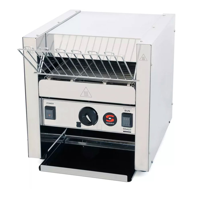 Sammic Tostador de Pan Buffet Modelo ST-22, 350x410x390 mm, Acero Inoxidable, 2.10 kW, 230V