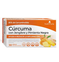 Cúrcuma Con Jengibre Y Pimienta Negra