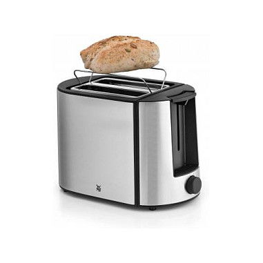 WMF Tostador Bueno Pro 2 Rebanadas 870W Acero Inoxidable Negro Plata WMF Tostador Bueno Pro 2 Rebanadas 870W Acero Inoxidable Negro Plata