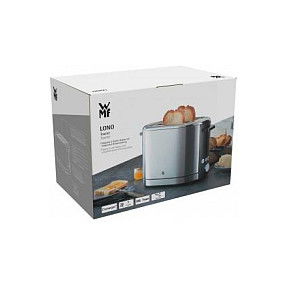 WMF Tostador Bueno Pro 2 Rebanadas 870W Acero Inoxidable Negro Plata WMF Tostador Bueno Pro 2 Rebanadas 870W Acero Inoxidable Negro Plata
