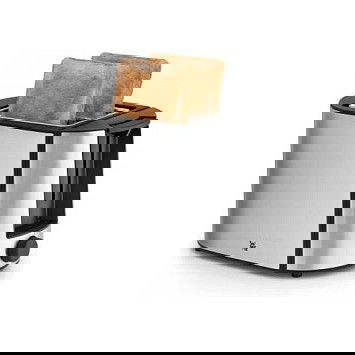 WMF Tostador Bueno Pro 2 Rebanadas 870W Acero Inoxidable Negro Plata WMF Tostador Bueno Pro 2 Rebanadas 870W Acero Inoxidable Negro Plata