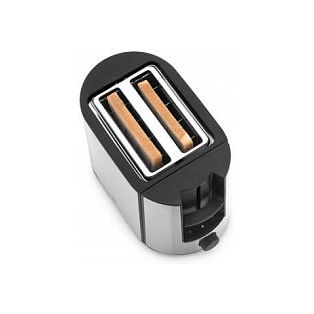 WMF Tostador Bueno Pro 2 Rebanadas 870W Acero Inoxidable Negro Plata WMF Tostador Bueno Pro 2 Rebanadas 870W Acero Inoxidable Negro Plata