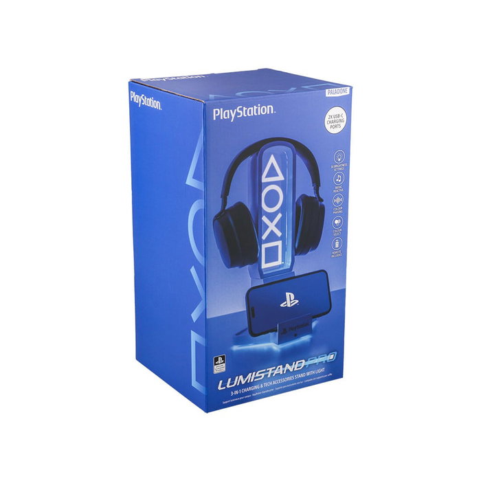 Paladone Products Lámpara de soporte para auriculares Playstation 30 cm Paladone Products Lámpara de soporte para auriculares Playstation 30 cm