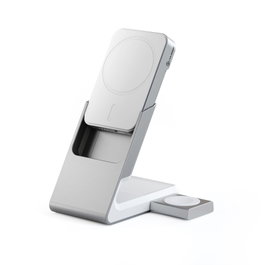 ALOGIC Matrix+ MagSafe Charger & Powerbank, Blanco, MSPBDDAWCWH-G