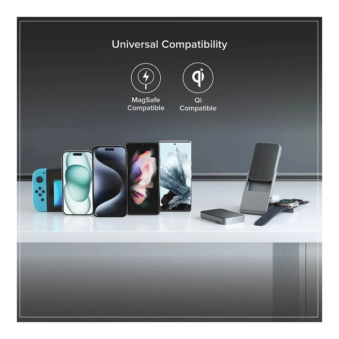 Alogic Matrix+ 3-in-1 Magnetic Charger Power Bank Blanco Alogic Matrix+ 3-in-1 Magnetic Charger Power Bank Blanco