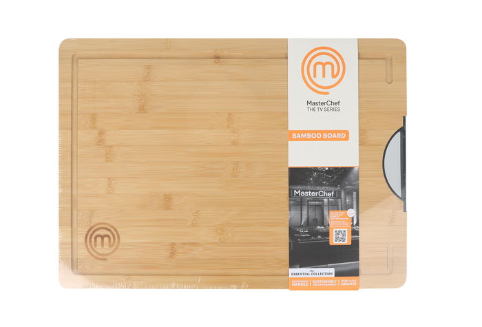 Masterchef Tabla de Cortar Bambú con Asas 50x35 cm (6 Unidades)