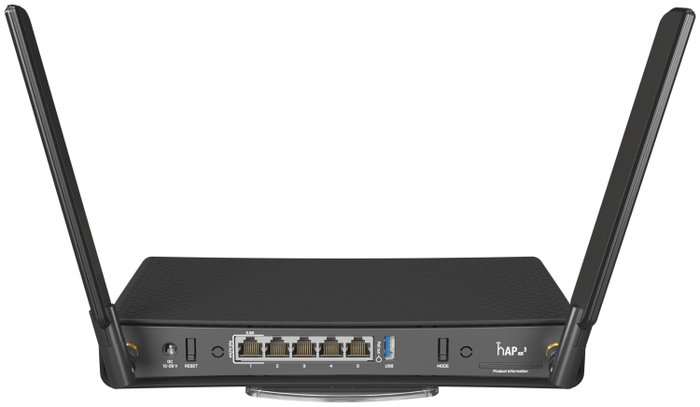 MikroTik hAP ax³ C53UiG+5HPaxD2HPaxD Wi-Fi 6 Doble Banda