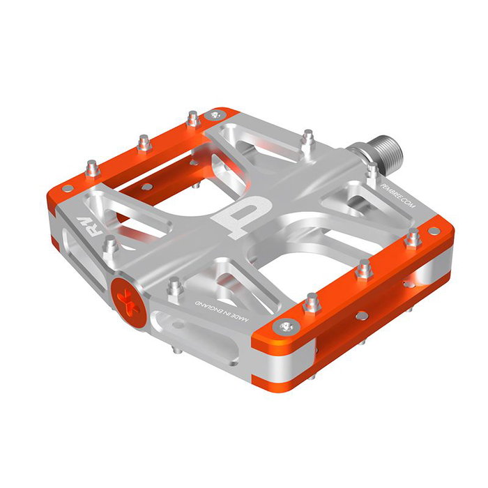Pembree R1V Pedal Plataforma Aluminio 100x110mm 624g con Pasadores Acero Inoxidable
