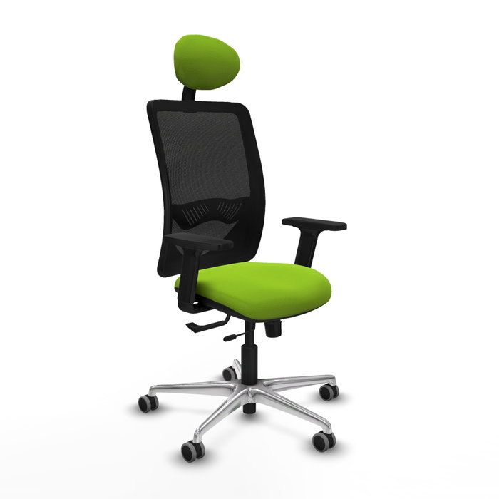 PIQUERAS Y CRESPO Silla de oficina Zulema con mecanismo Sincro/Traslack, Pistacho y Negro PIQUERAS Y CRESPO Silla de oficina Zulema con mecanismo Sincro/Traslack, Pistacho y Negro
