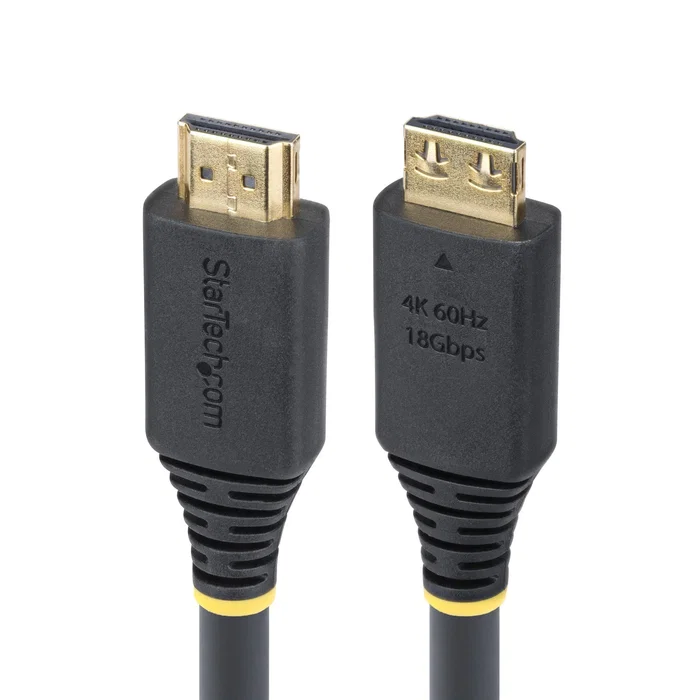 StarTech.com Cable HDMI Alta Velocidad 6,1m 4K 60Hz HDR10 HDCP 2.2 ARC 18Gbps TPE Negro StarTech.com Cable HDMI Alta Velocidad 6,1m 4K 60Hz HDR10 HDCP 2.2 ARC 18Gbps TPE Negro