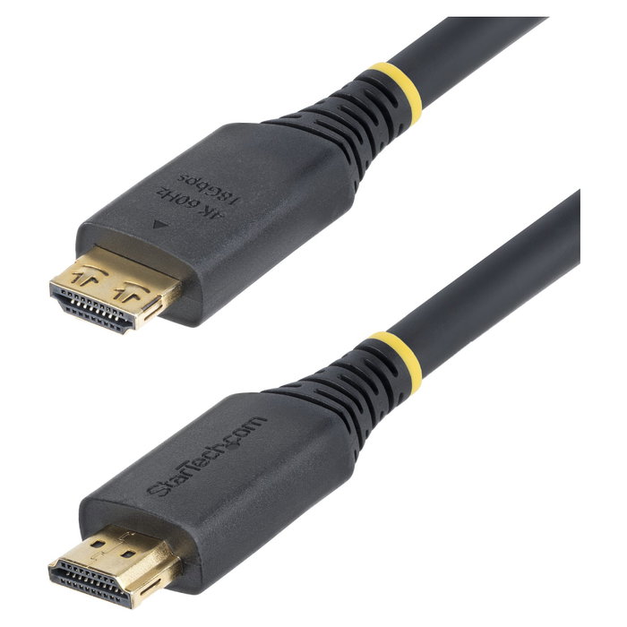 StarTech.com Cable HDMI Activo de Alta Velocidad 6,1m con Conectores de Agarre Negro