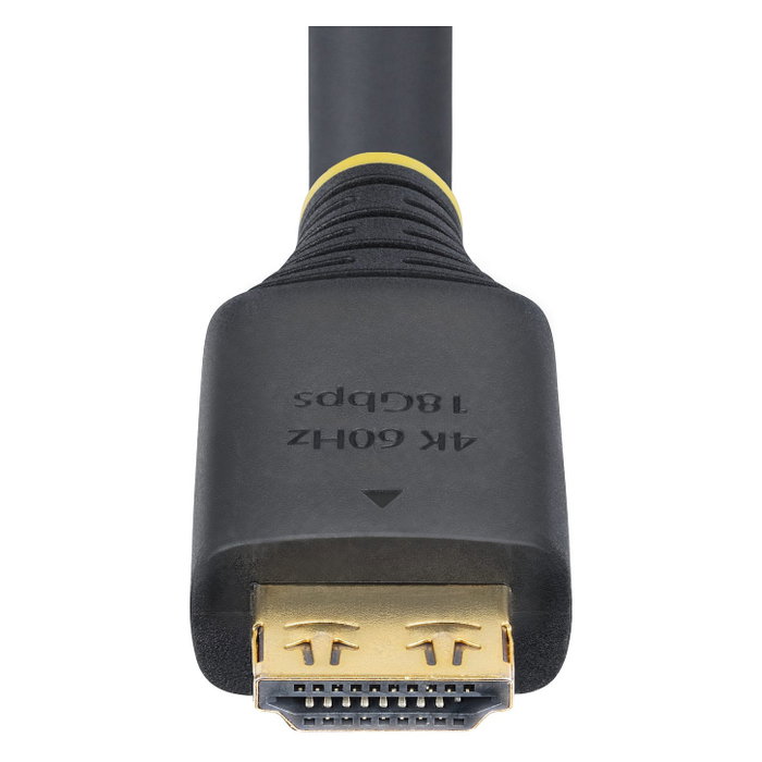 StarTech.com Cable HDMI Activo de Alta Velocidad 6,1m con Conectores de Agarre Negro