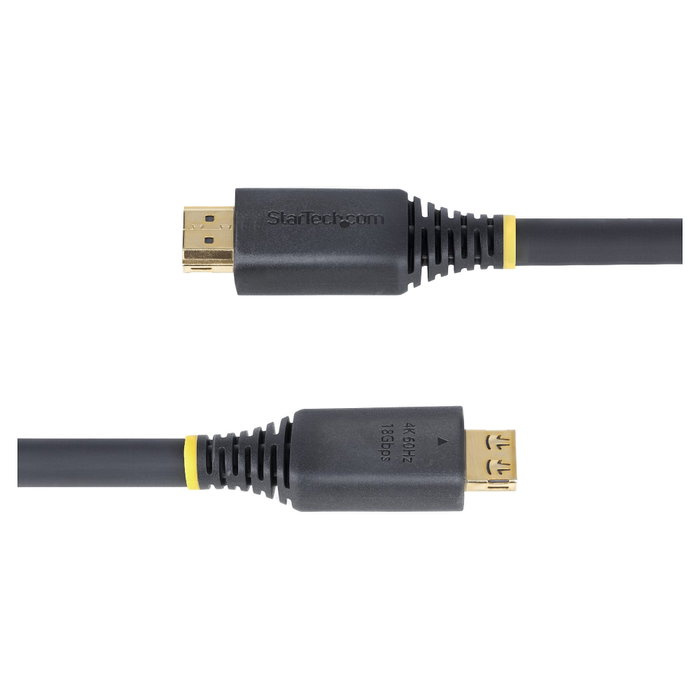StarTech.com Cable HDMI Activo de Alta Velocidad 6,1m con Conectores de Agarre Negro