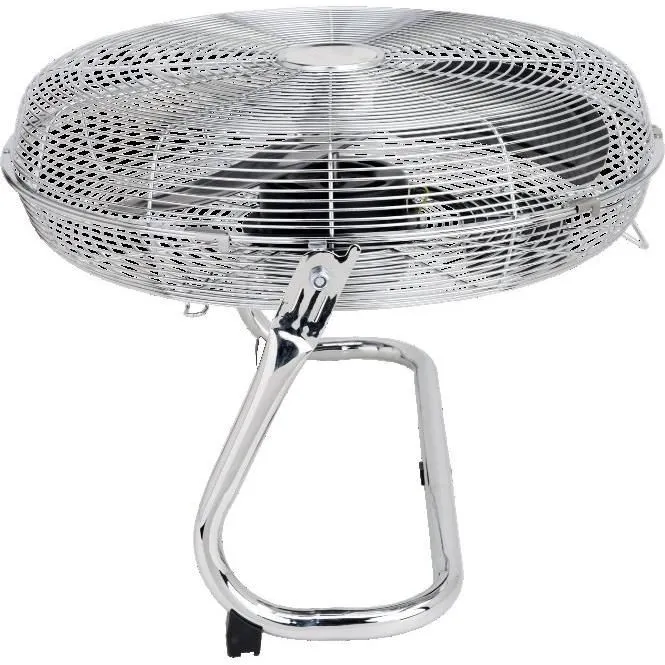 Oceanic Ventilador de Piso Industrial 70W, Diámetro 35 cm con 3 Velocidades, Control de Inclinación, Rejilla Metálica y Aspas Transparentes Oceanic Ventilador de Piso Industrial 70W, Diámetro 35 cm con 3 Velocidades, Control de Inclinación, Rejilla Metálica y Aspas Transparentes