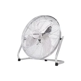 Oceanic Ventilador de Piso Industrial 70W, Diámetro 35 cm con 3 Velocidades, Control de Inclinación, Rejilla Metálica y Aspas Transparentes