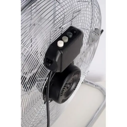 Oceanic Ventilador de Piso Industrial 70W, Diámetro 35 cm con 3 Velocidades, Control de Inclinación, Rejilla Metálica y Aspas Transparentes Oceanic Ventilador de Piso Industrial 70W, Diámetro 35 cm con 3 Velocidades, Control de Inclinación, Rejilla Metálica y Aspas Transparentes
