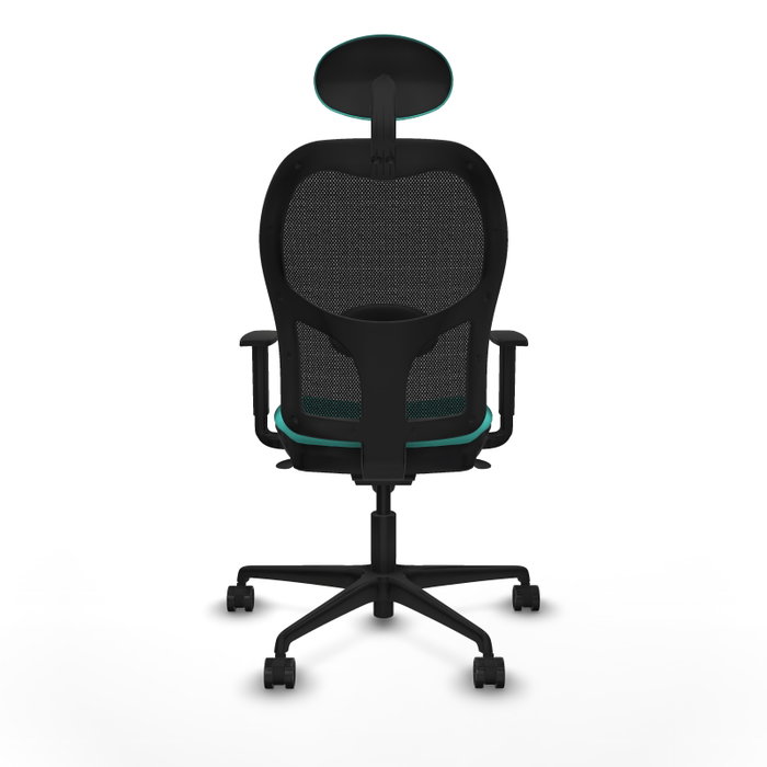 PIQUERAS Y CRESPO Silla de oficina Jorquera Turquesa y Negra PIQUERAS Y CRESPO Silla de oficina Jorquera Turquesa y Negra