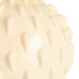 Jarrón Crema Cerámica Decoración 27 X 27 X 26 cm