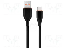 Gembird Cable USB A a USB C 1,5 m Negro CC-USB2S-AMCM-1.5M-BK