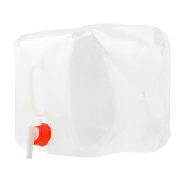 Outfit Depósito de Agua Plegable 10L 23x23x25cm Blanco Camping