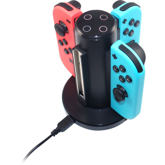 ready2gaming Cargador 4 en 1 para Nintendo Switch ready2gaming Cargador 4 en 1 para Nintendo Switch