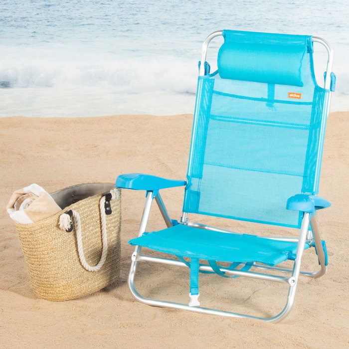 AKTIVE Silla de playa plegable AKTIVE Silla de playa plegable
