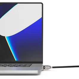 Compulocks MBPR16LDG02KL Cable Antirrobo con Ganchos de Cierre Negro y Plata para Pantalla